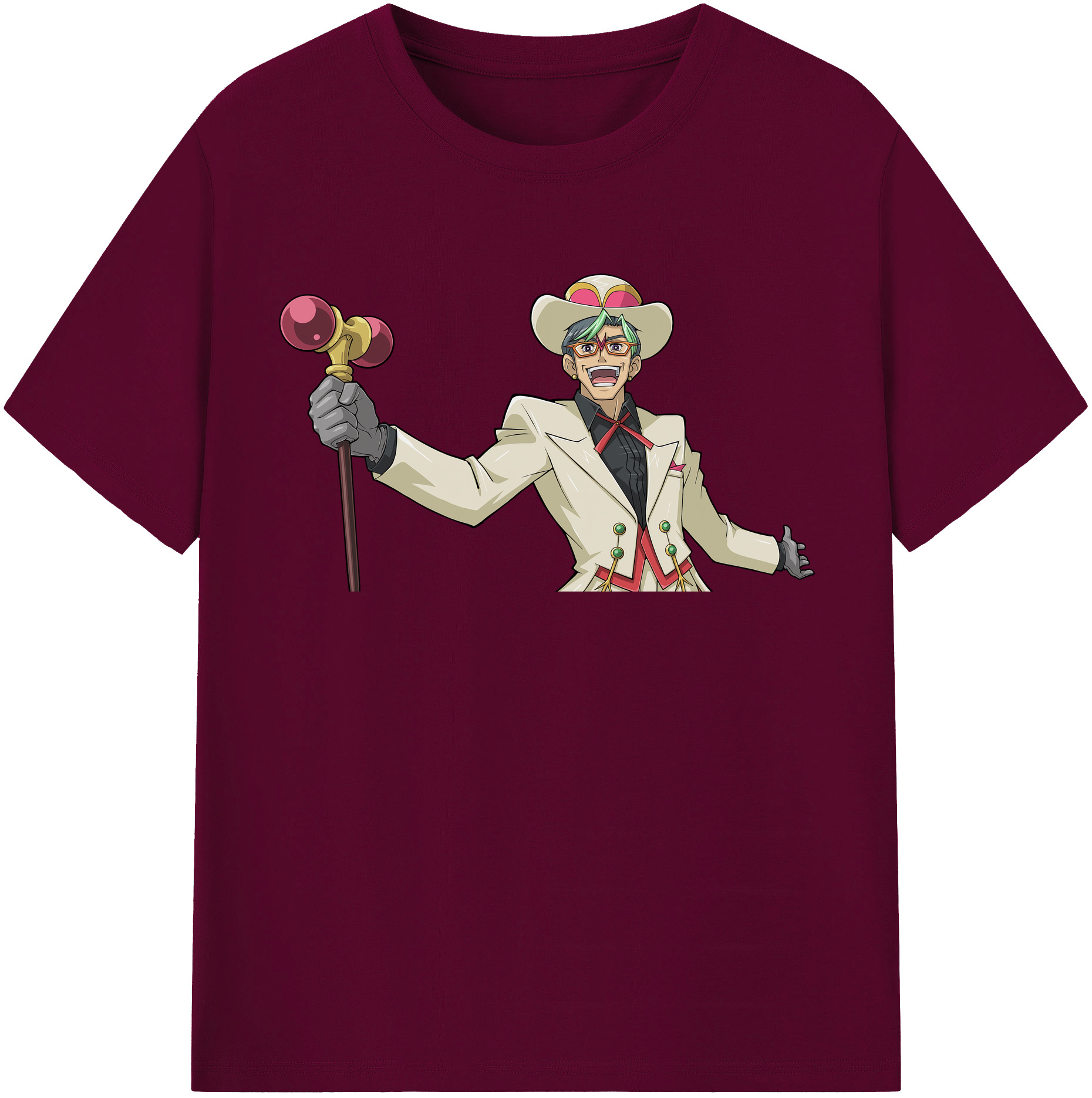 （画像用） 遊☆戯☆王 Yu-Gi-Oh! レディースカジュアルプリントTシャツ（綿100％）